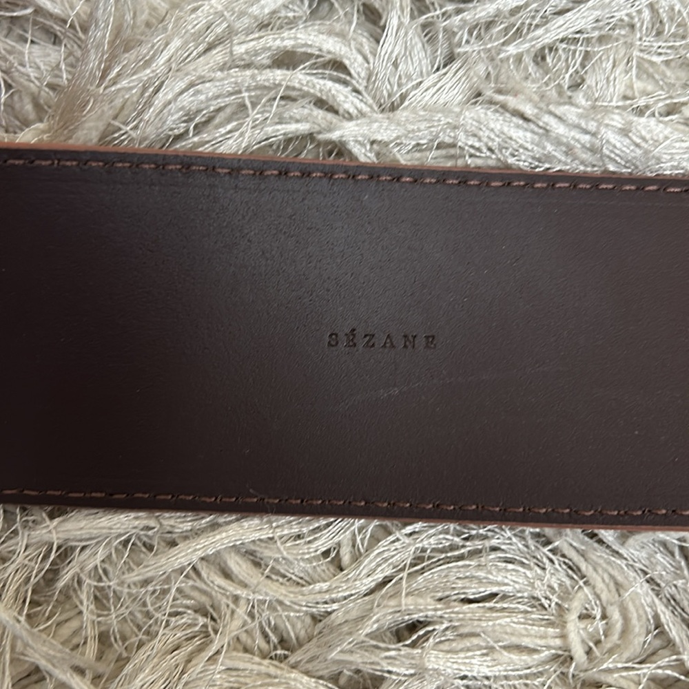 Sezane Pink Belt with Silver Crescent Buckle - final price will not go below $75 - Picture 11 of 11